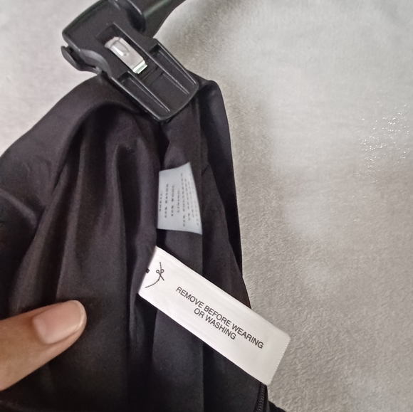 Ann Taylor Black Sequin Sparkles Wool Blend Straight Mini Skirt Size 0 Lined. - Picture 11 of 14